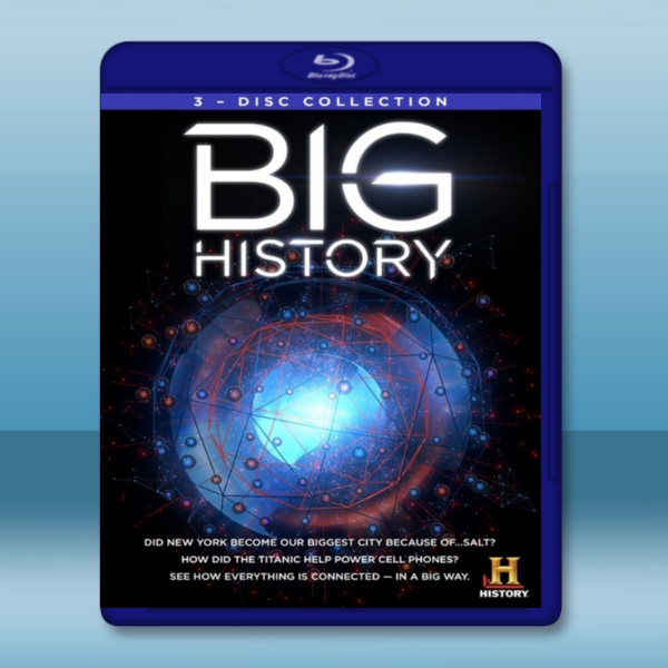 歷史頻道-人類大歷史 第1季 (3碟) 藍光BD-25G
