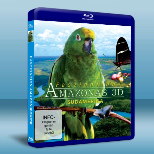 魅力亞馬遜紀錄片 Fascination Amazon 藍光25G