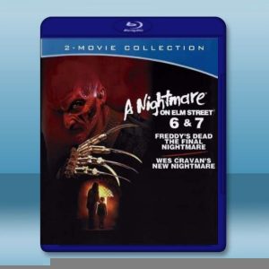 半夜鬼上床 第6+7部 (猛鬼跳牆+猛鬼跳牆續集) A Nightmare On Elm Street 6+7 (1991/1994) 藍光影片25G
