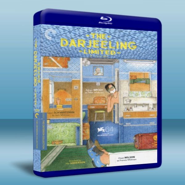 大吉嶺有限公司 The Darjeeling Limited (2007) Blu-ray 藍光 BD25G