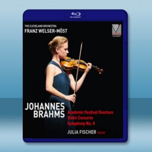 Johannes Brahms 茱莉亞費雪:勃拉姆斯作品 25G藍光